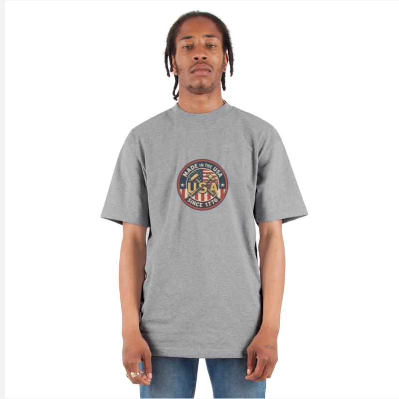 Made in the USA Since 1776 T-Shirt - Retro Badge