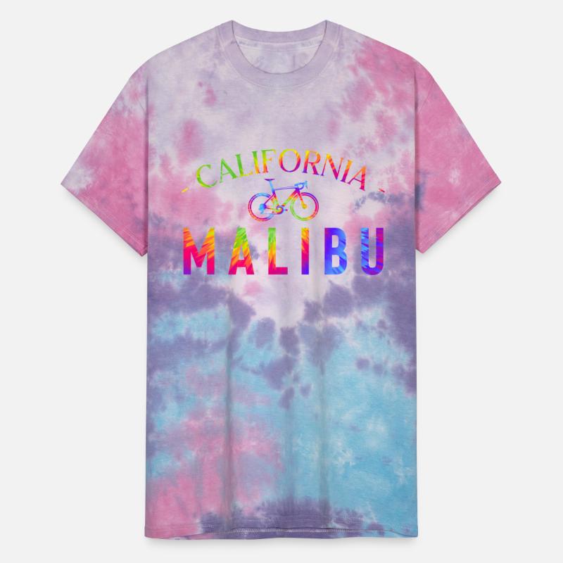 Malibu California Bicycle Club In a Tie Dye Design