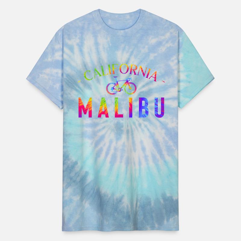 Malibu California Bicycle Club In a Tie Dye Design