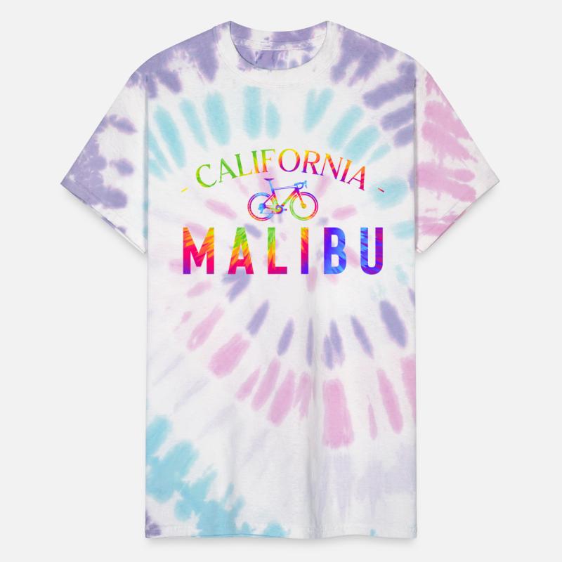 Malibu California Bicycle Club In a Tie Dye Design
