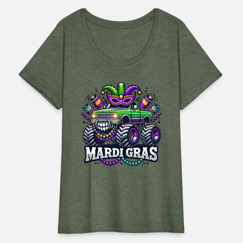 Mardi Gras Monster Truck Design