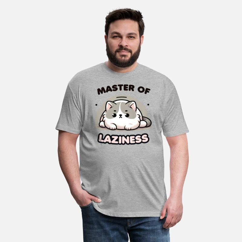 Master Of Laziness Funny Lazy Cat