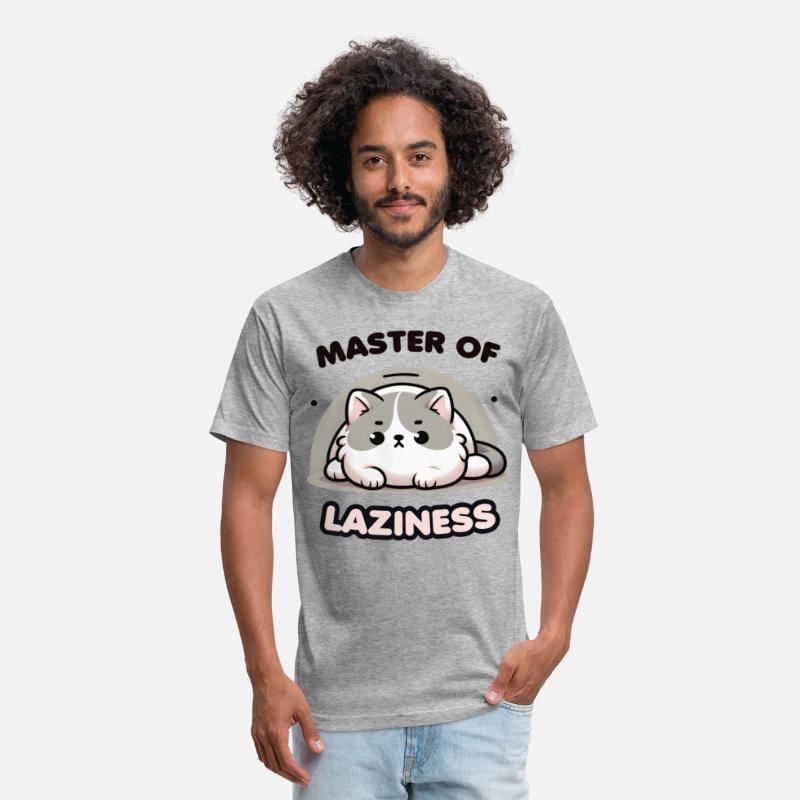 Master Of Laziness Funny Lazy Cat