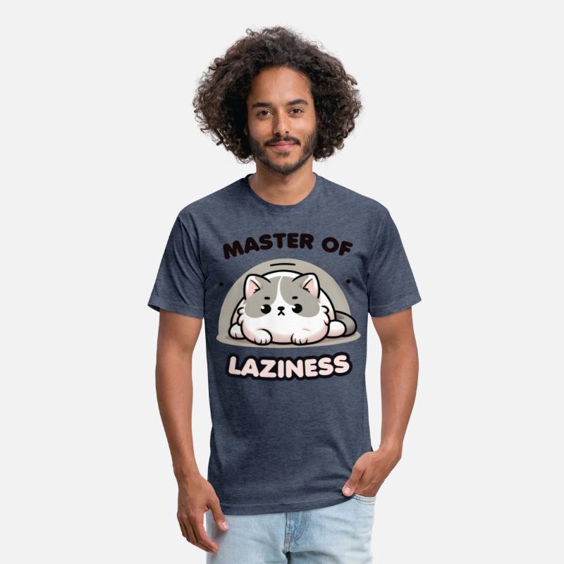 Master Of Laziness Funny Lazy Cat