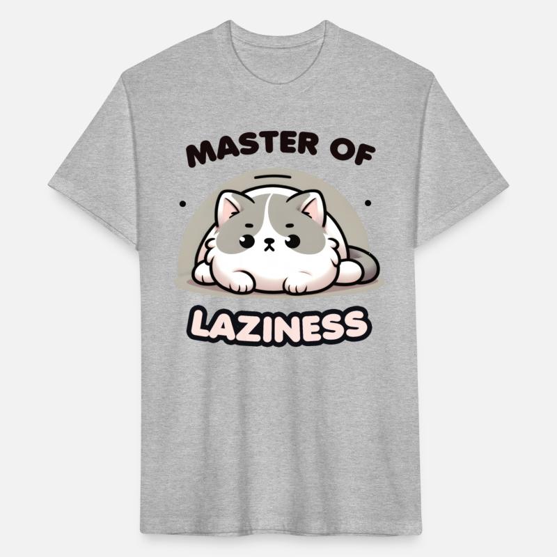 Master Of Laziness Funny Lazy Cat