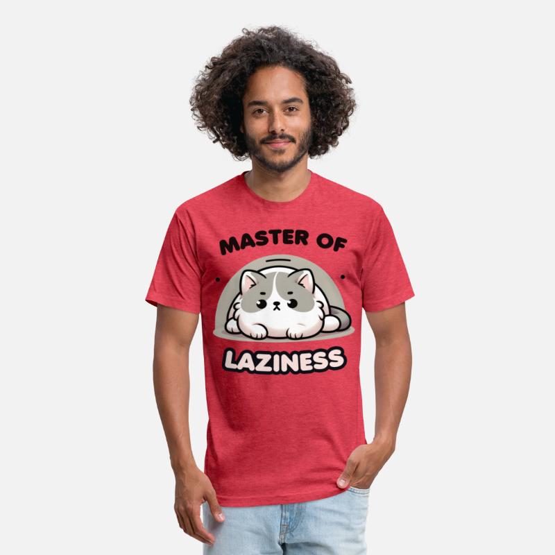 Master Of Laziness Funny Lazy Cat