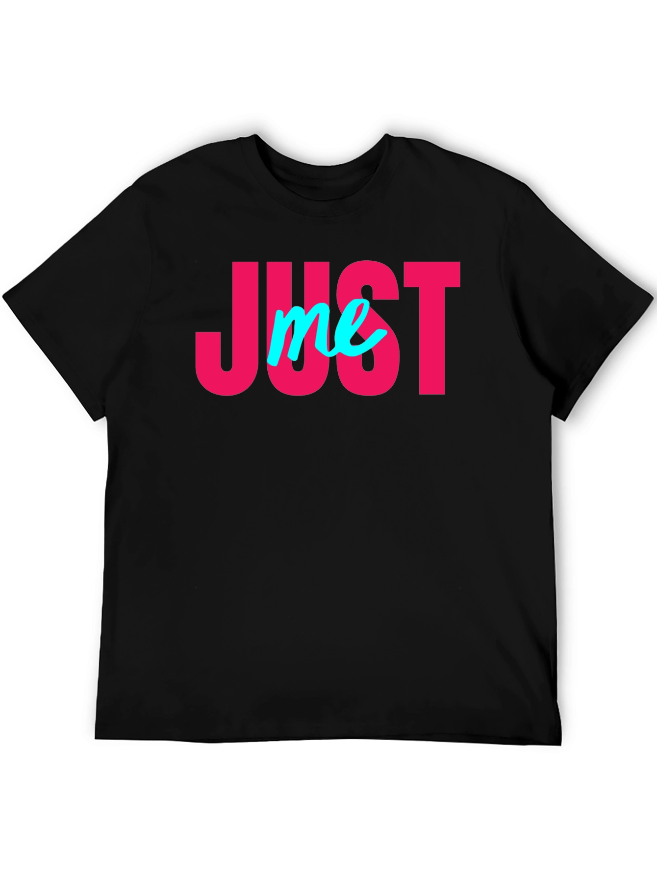 Just Me Graphic Tee - Black