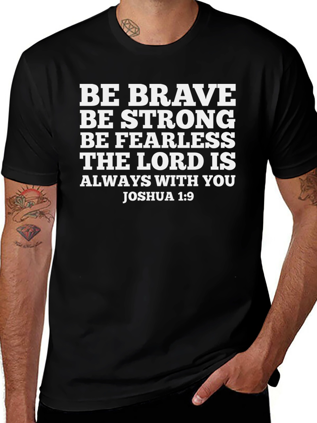 Be Brave T-Shirt - Christian Apparel