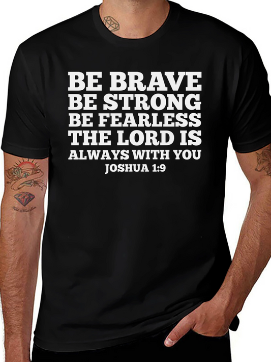 Be Brave T-Shirt - Christian Apparel