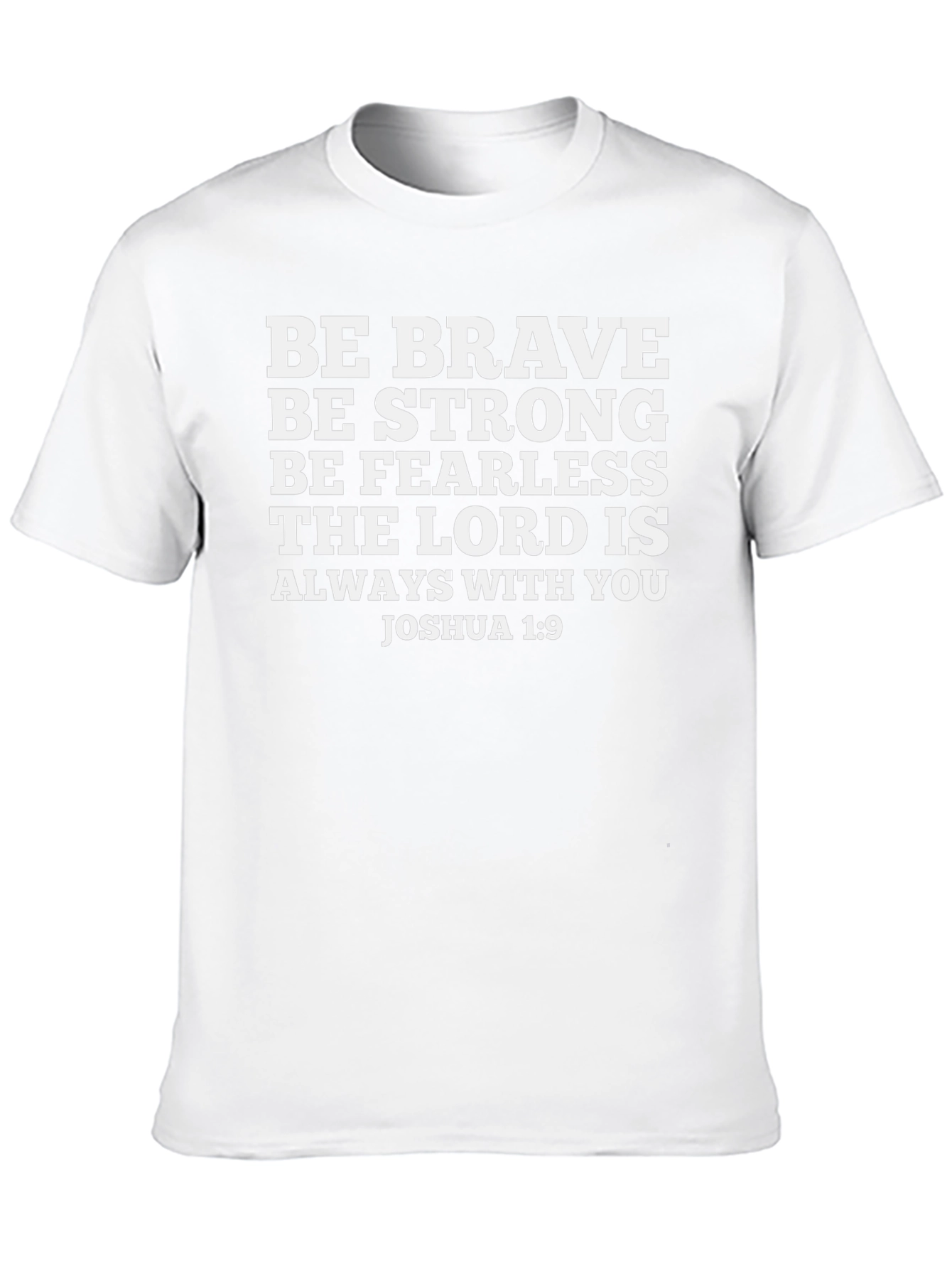 Be Brave T-Shirt - Christian Apparel