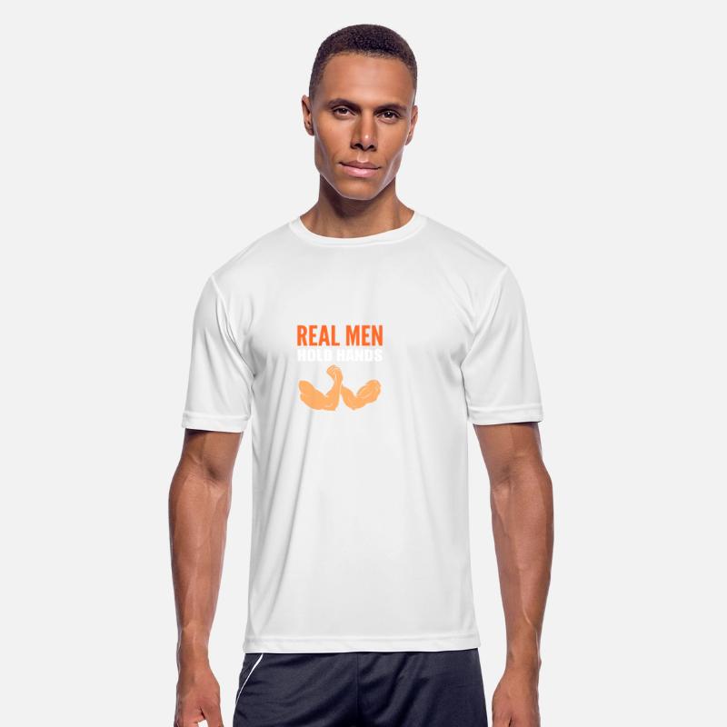 Men Hold Hands Arm Wrestler Gift