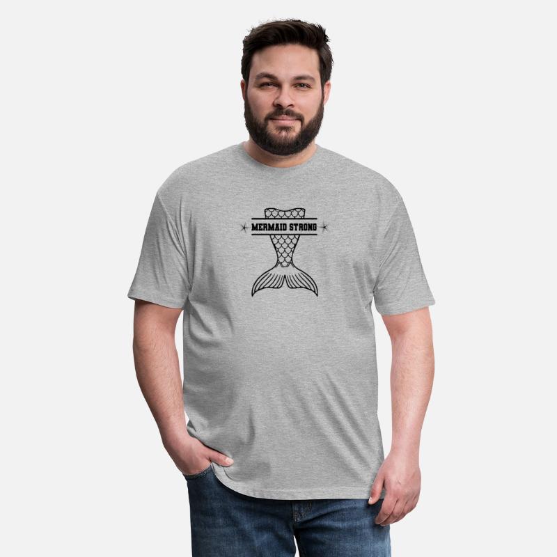 Mermaid Strong graphic with bold lettering