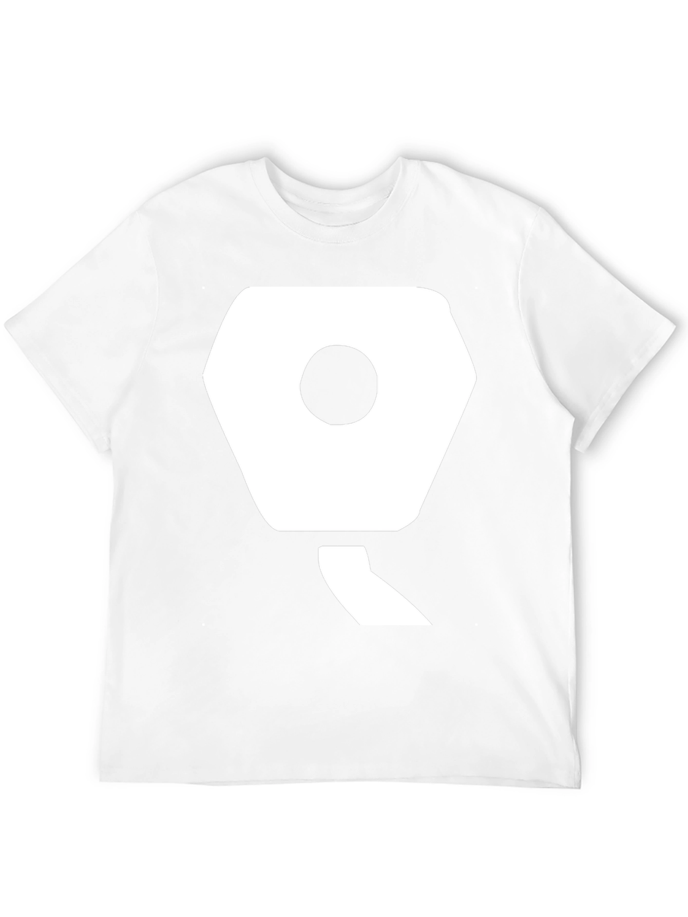 Modern Hexagon Graphic Tee - Unisex Black Shirt