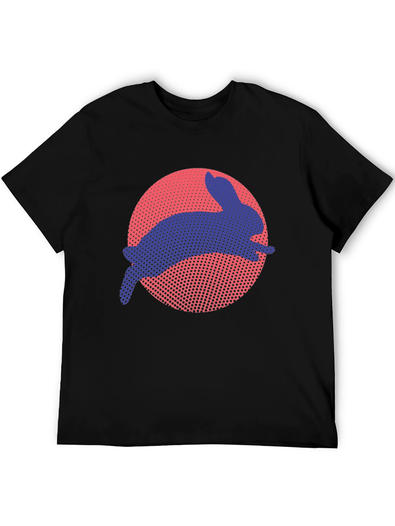Rabbit Silhouette Graphic Tee