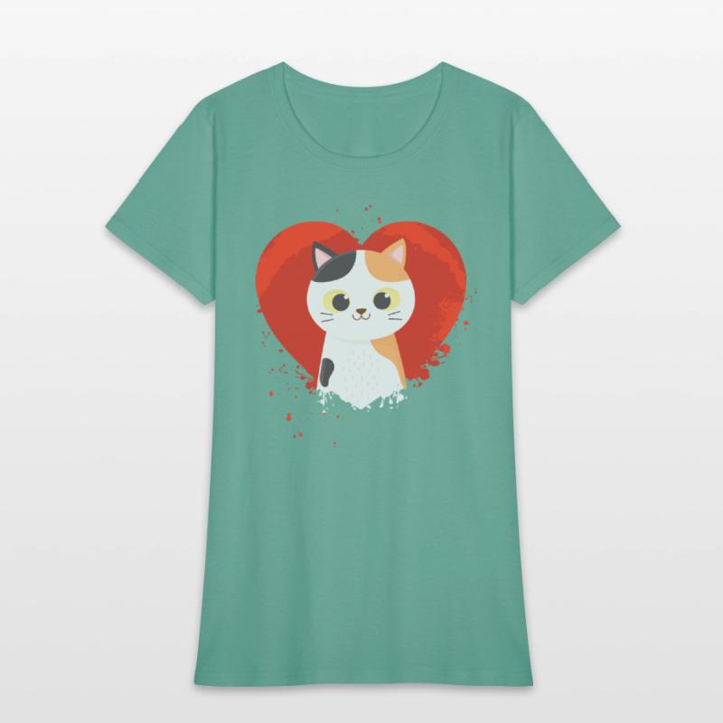 My cat is my valentine love my cat Valentine's Day
