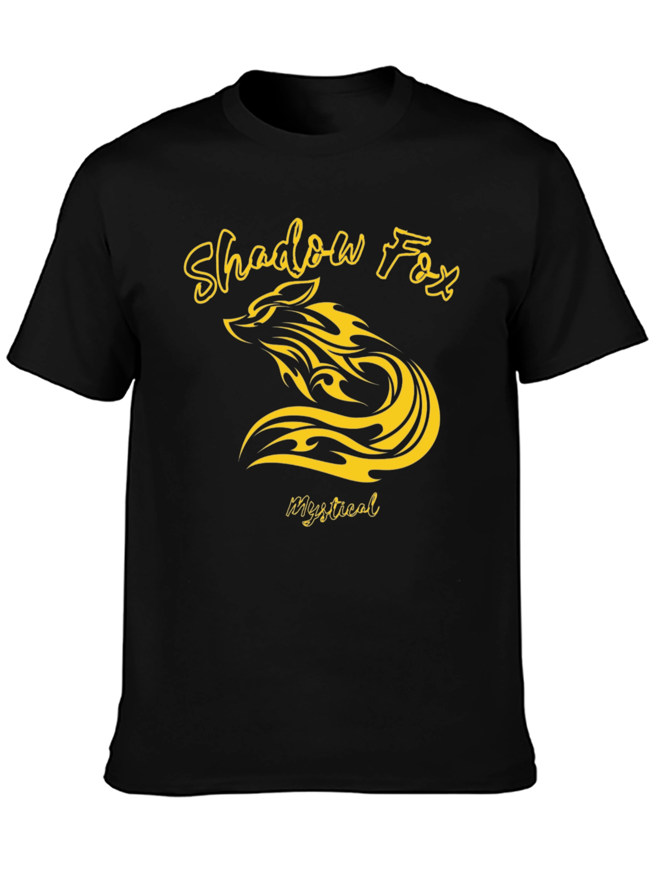 Shadow Fox Mystical Graphic T-Shirt