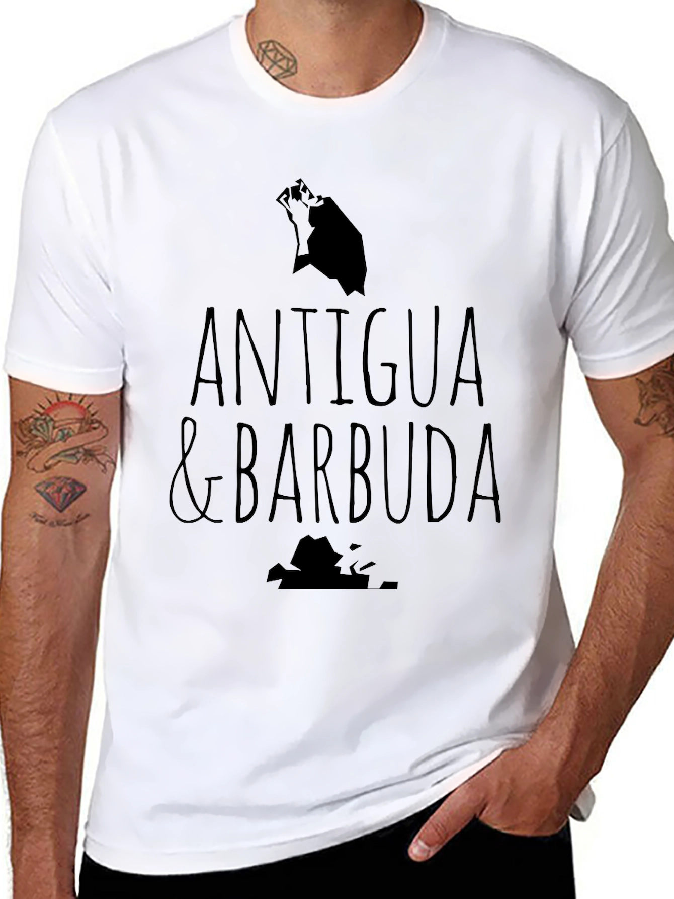 Antigua & Barbuda Graphic T-Shirt