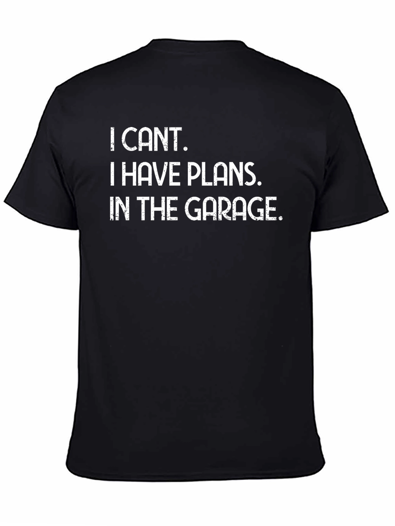 Garage Plans T-Shirt - Funny Car Enthusiast Tee