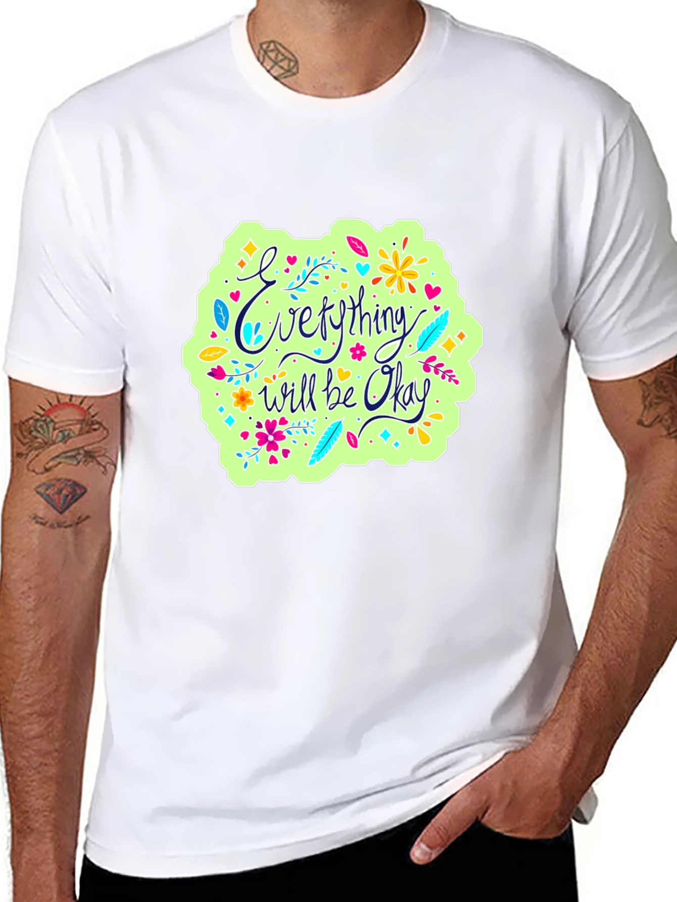 Everything Will Be Okay Graphic Tee