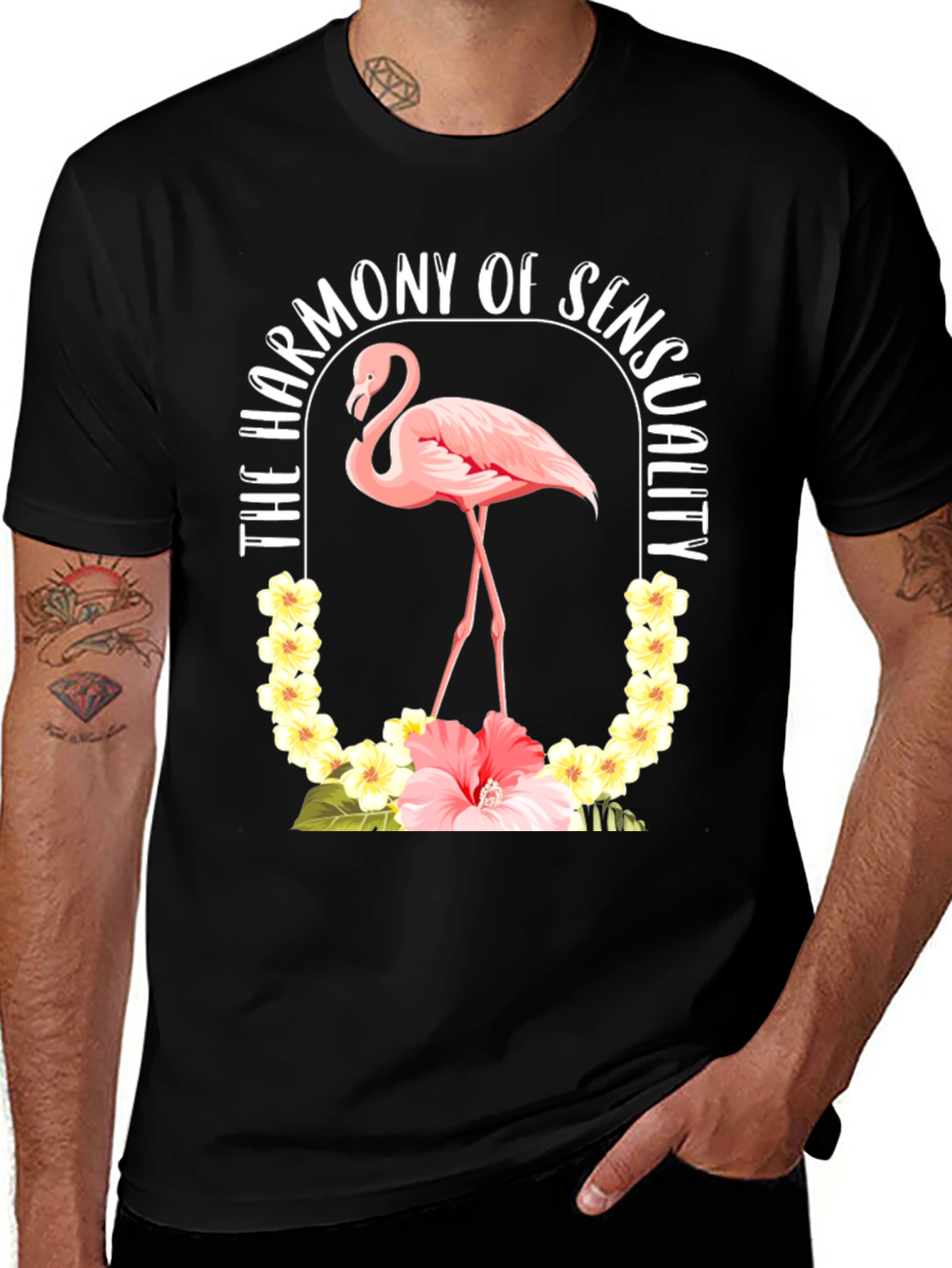 Flamingo Sensuality Graphic Tee