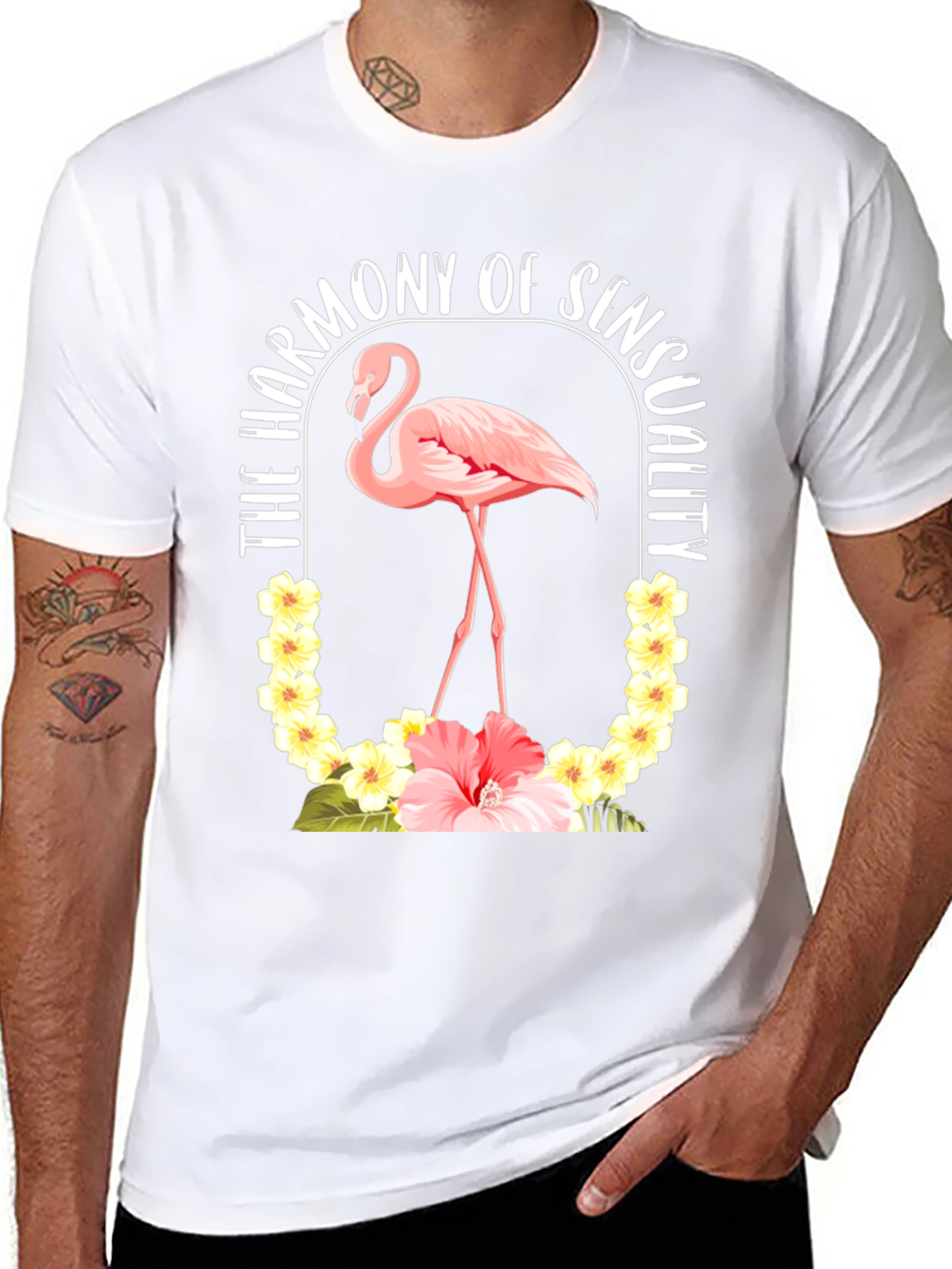 Flamingo Sensuality Graphic Tee