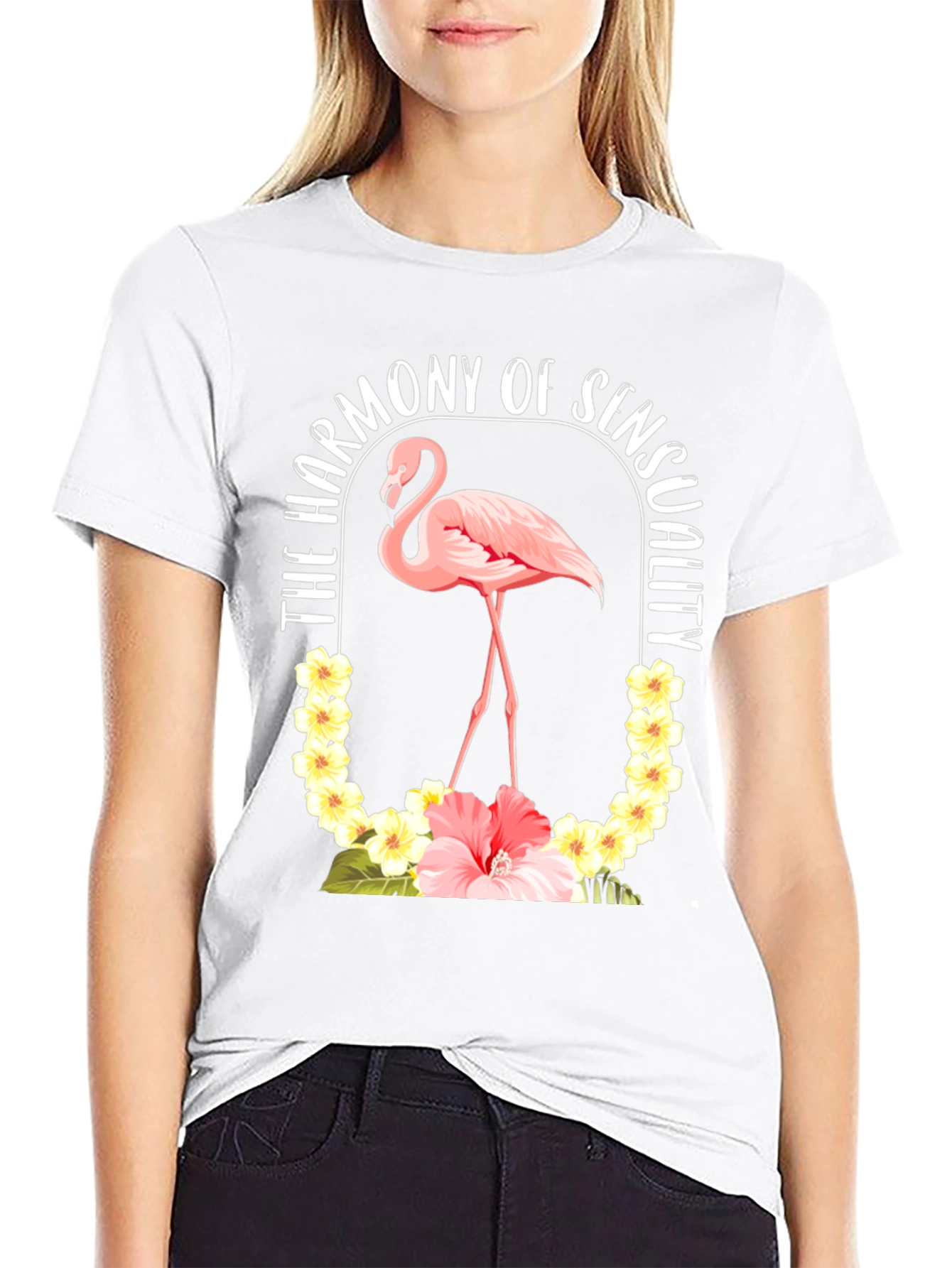 Flamingo Sensuality Graphic Tee
