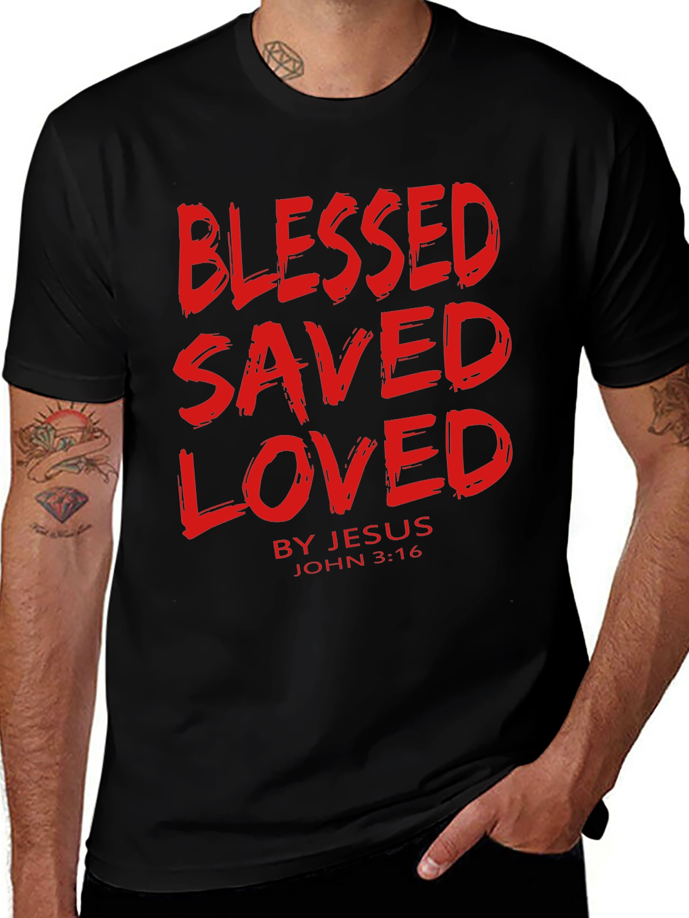 Blessed Saved Loved T-Shirt