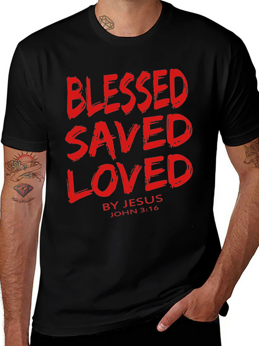 Blessed Saved Loved T-Shirt