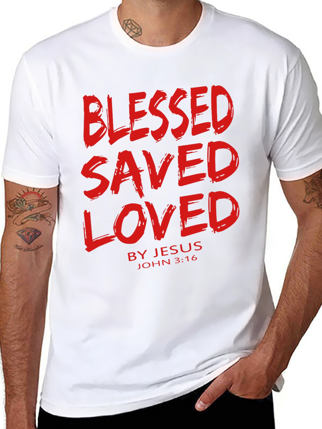 Blessed Saved Loved T-Shirt