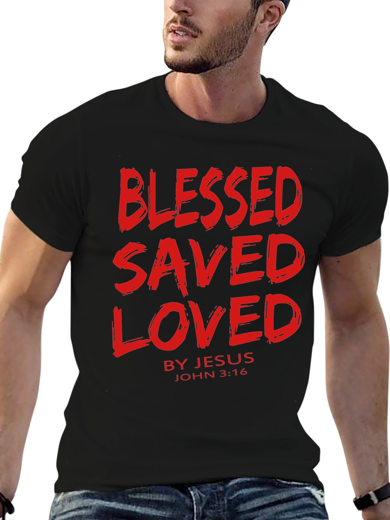 Blessed Saved Loved T-Shirt