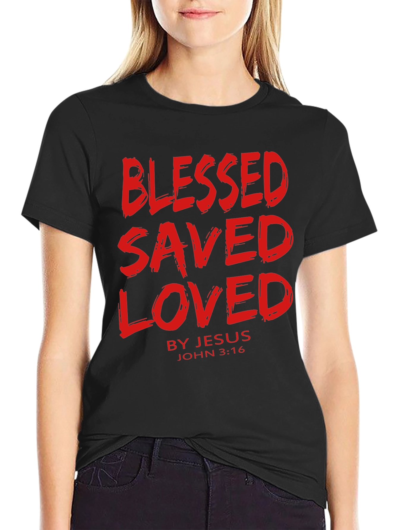 Blessed Saved Loved T-Shirt