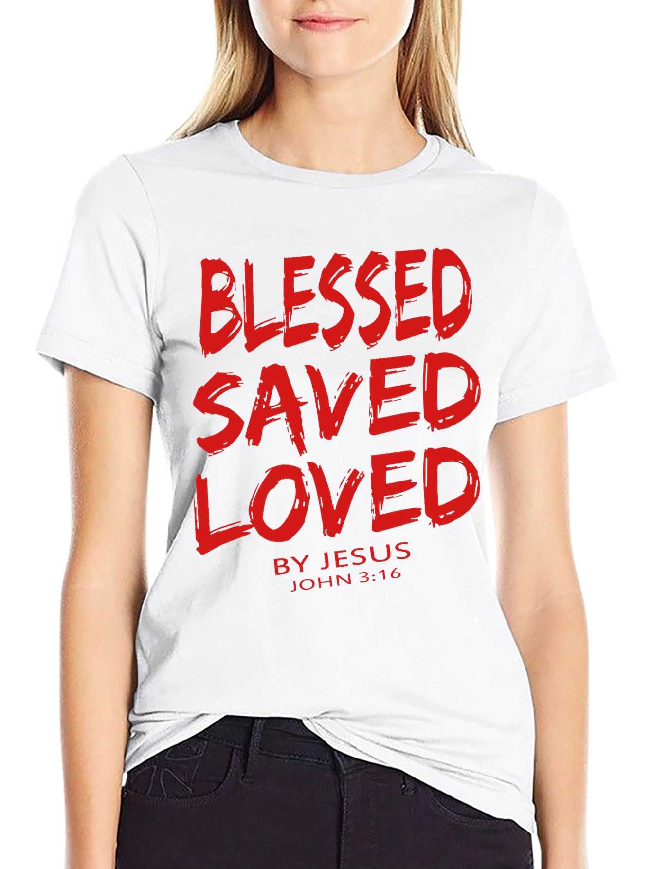 Blessed Saved Loved T-Shirt