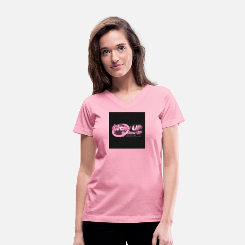 Neon Glow Cosmic Growth Design