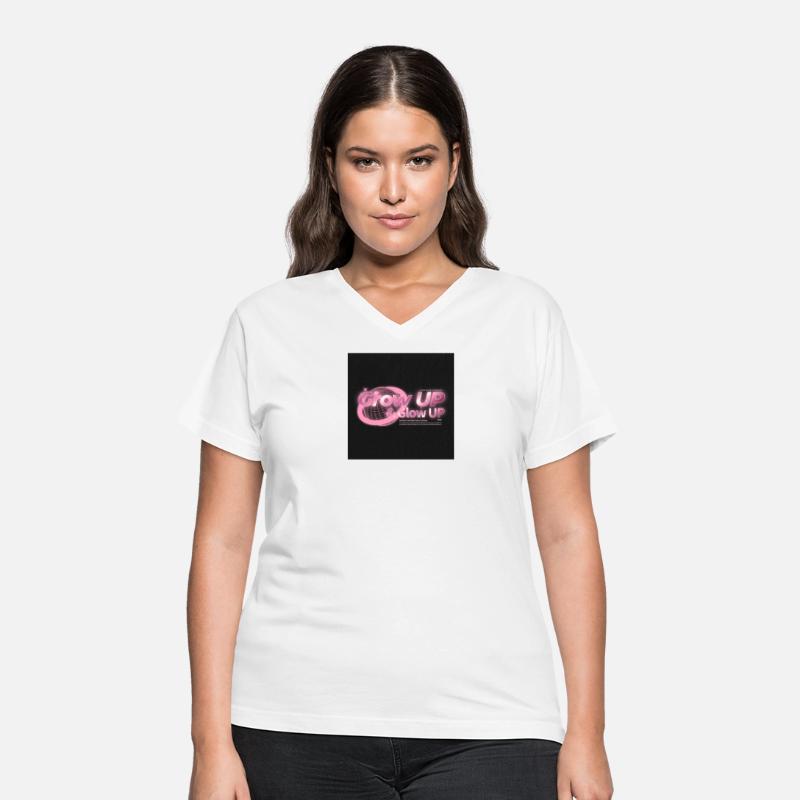 Neon Glow Cosmic Growth Design