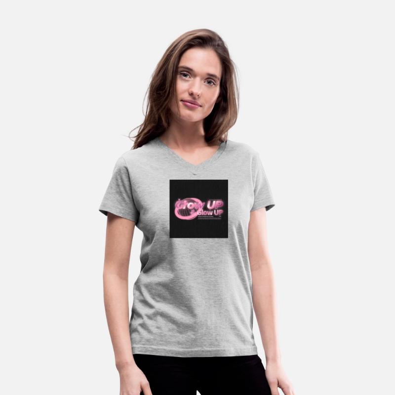 Neon Glow Cosmic Growth Design