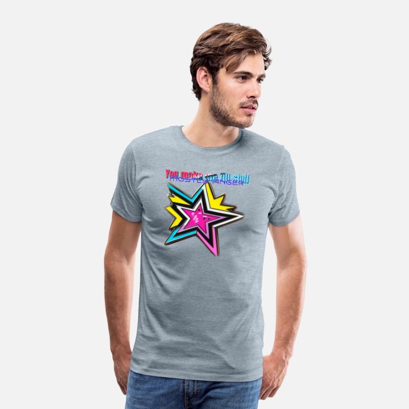 neon t shirt design with stars and anger