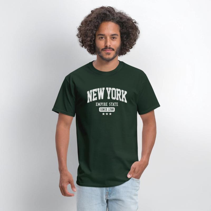 New York Empire State Nyc Weathered Dark