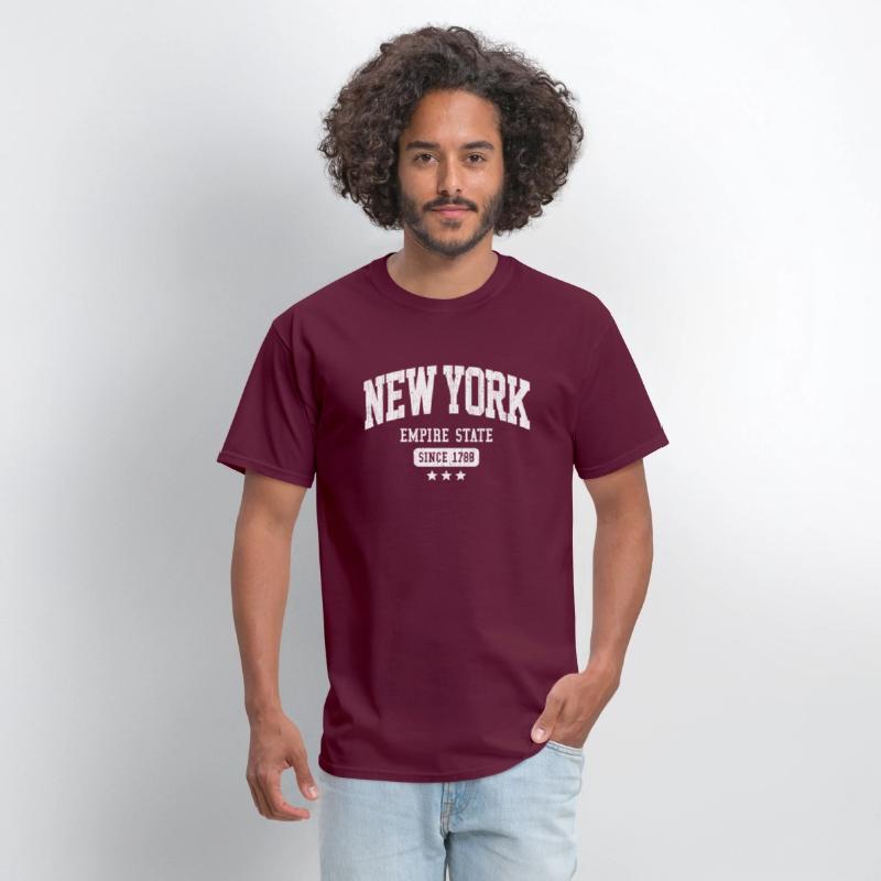 New York Empire State Nyc Weathered Dark