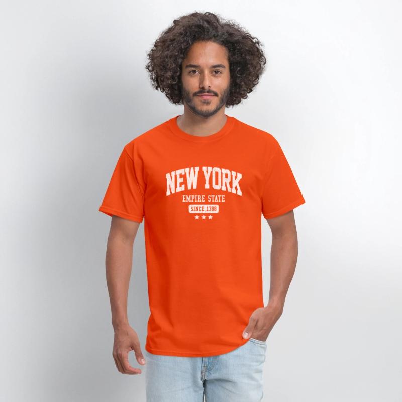 New York Empire State Nyc Weathered Dark