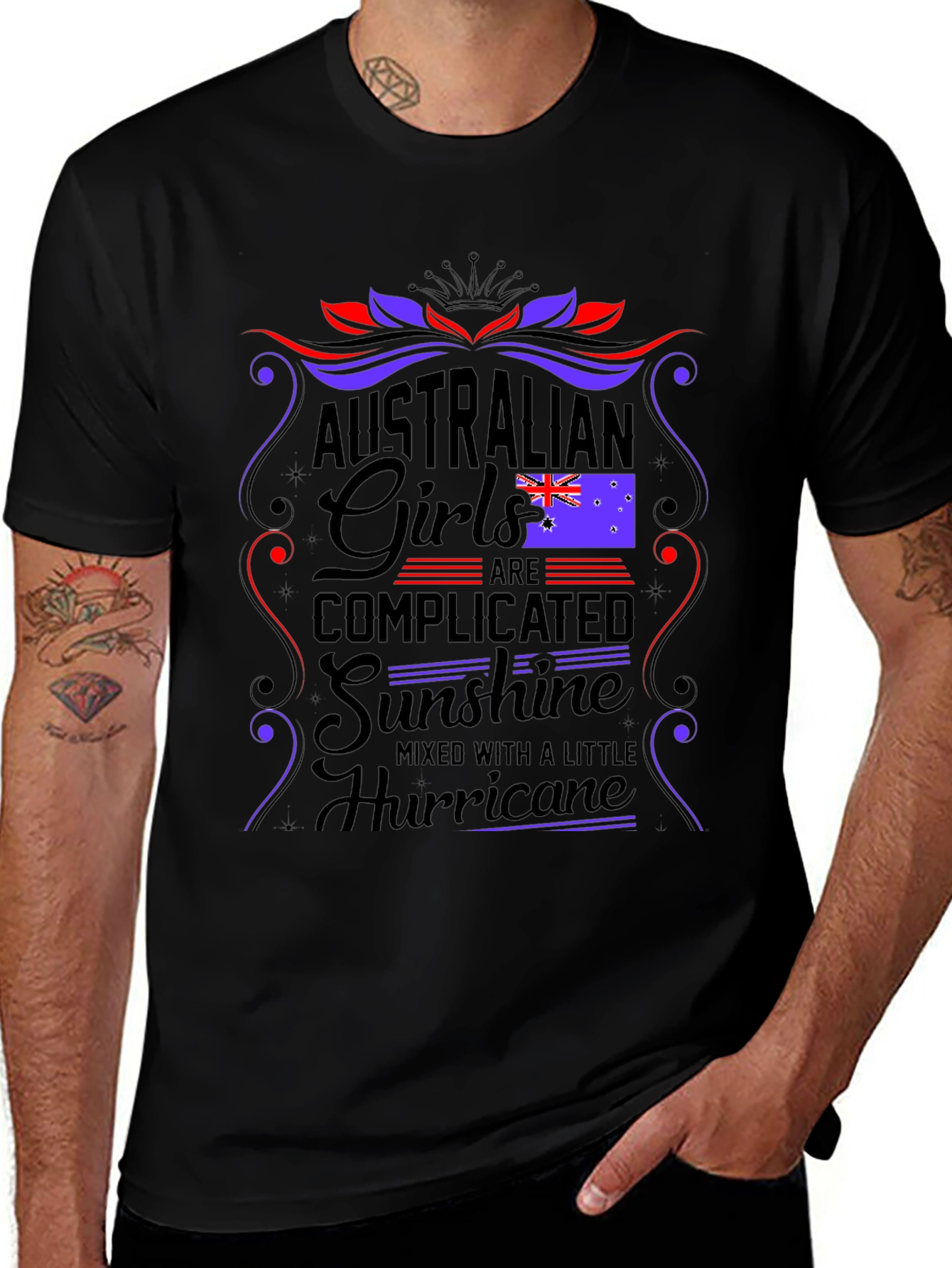 Australian Girls Sunshine Hurricane T-Shirt