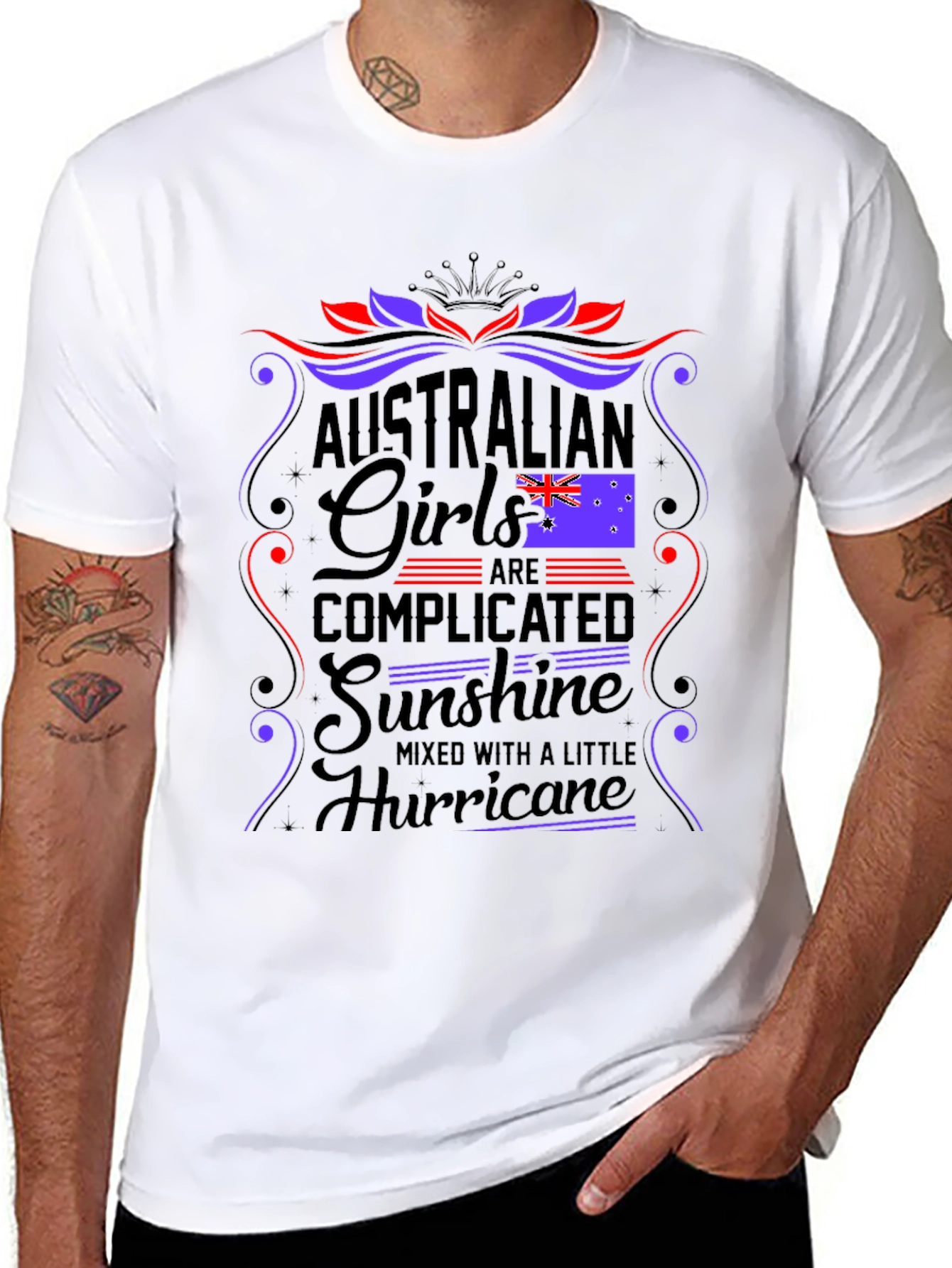 Australian Girls Sunshine Hurricane T-Shirt
