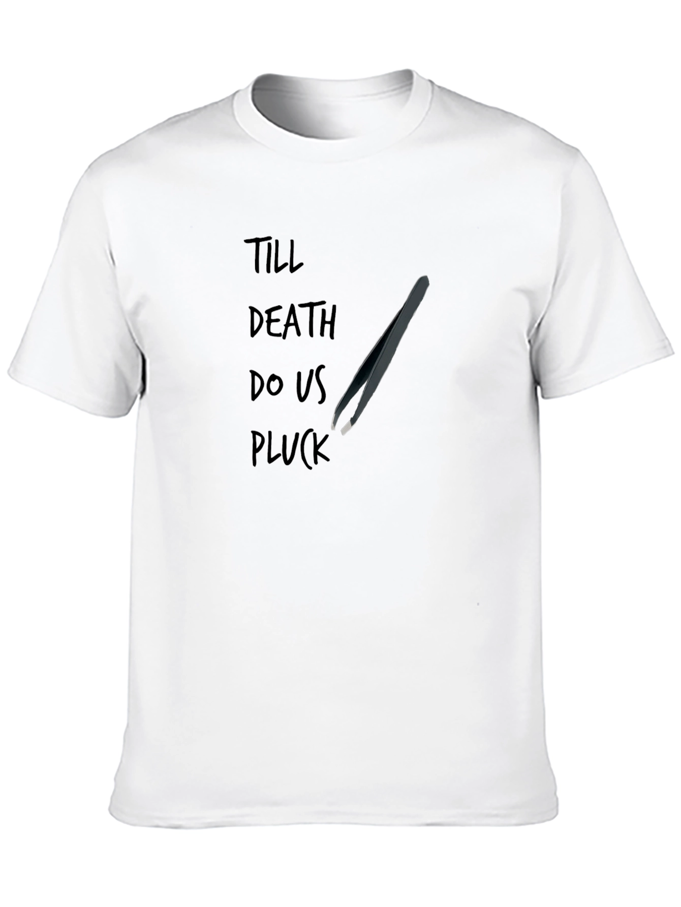Till Death Do Us Pluck Black T-Shirt