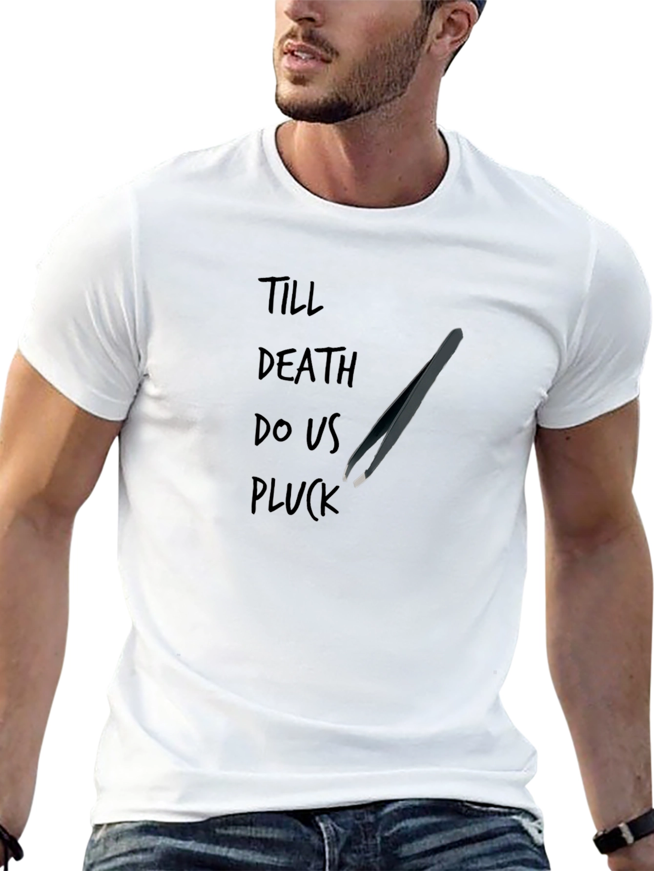 Till Death Do Us Pluck Black T-Shirt