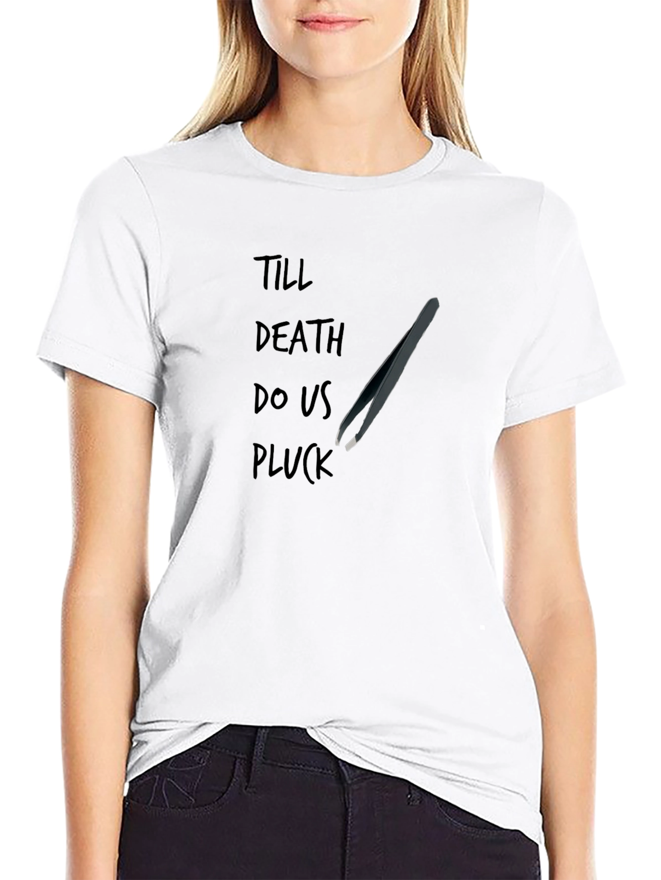 Till Death Do Us Pluck Black T-Shirt