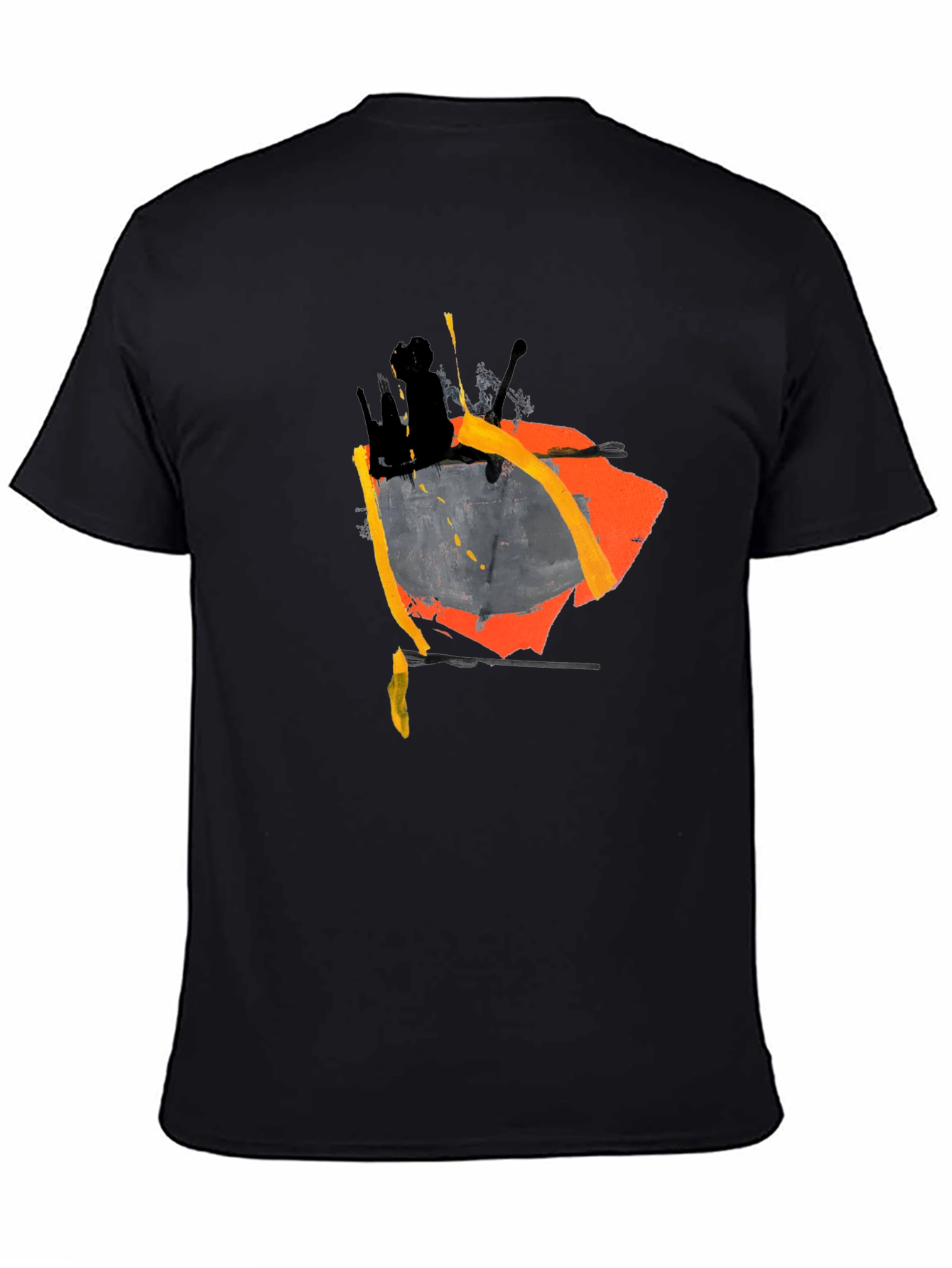 Abstract Art Graphic Tee - Modern Casual Style