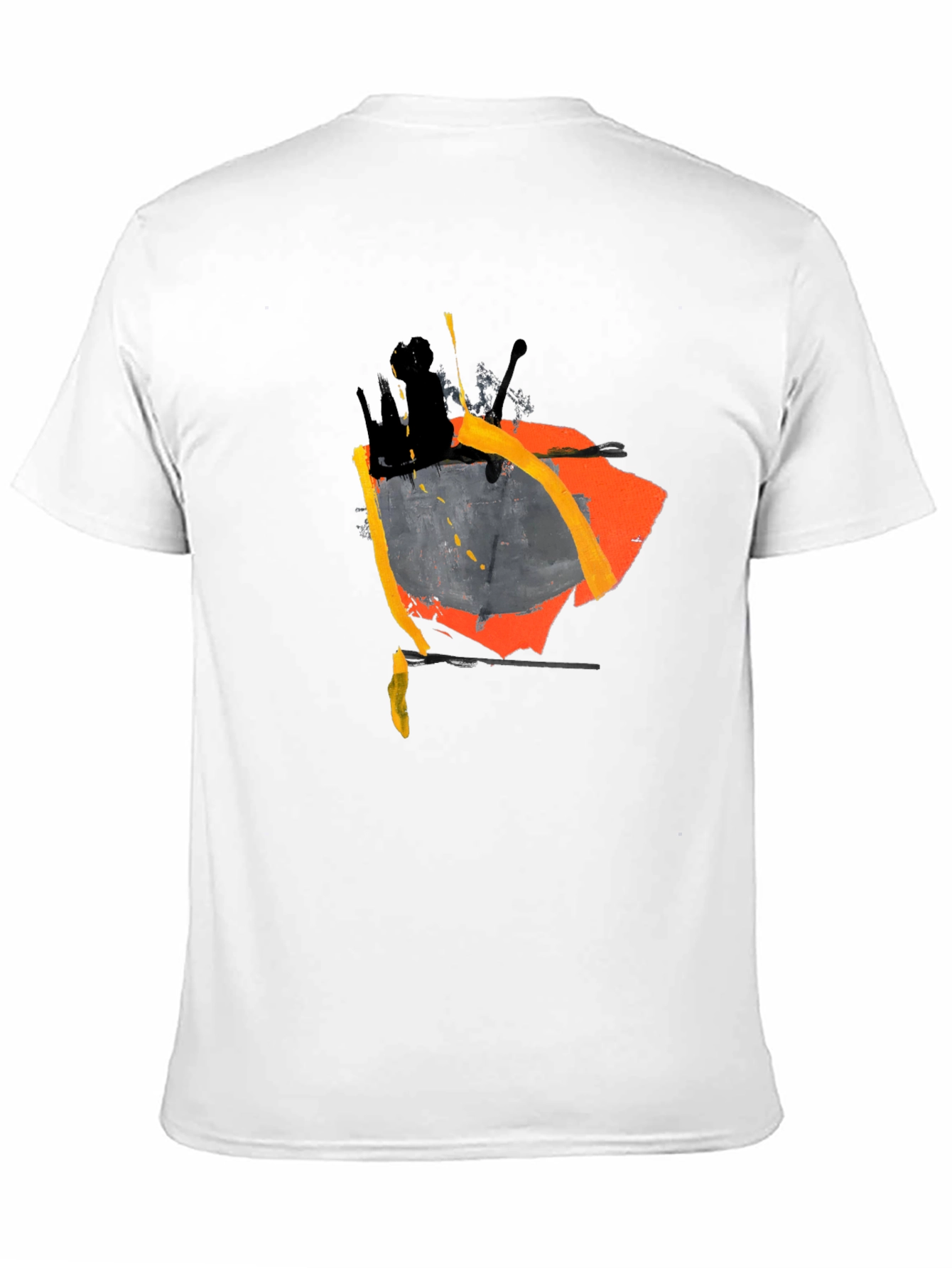 Abstract Art Graphic Tee - Modern Casual Style