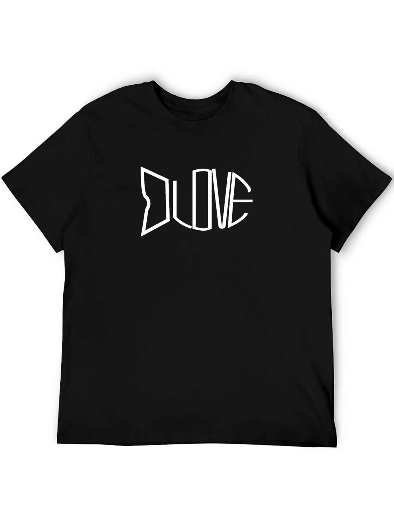 Dune Inspired Graphic Tee - Black Cotton T-Shirt