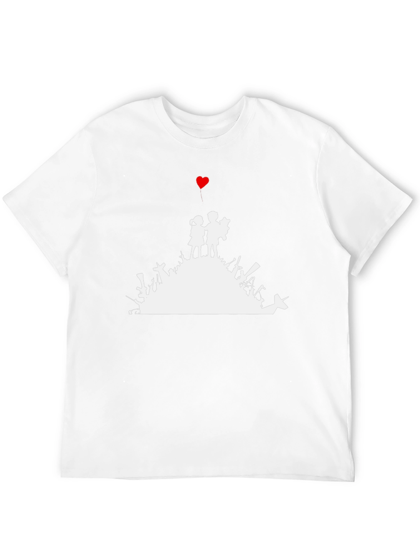Peace Over War T-Shirt Black Graphic Tee