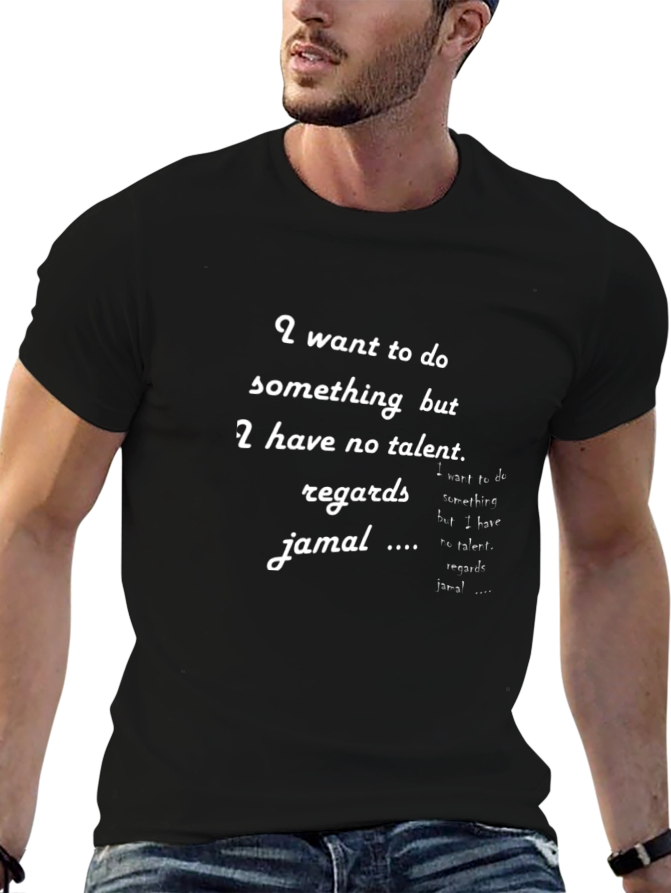Funny Statement T-Shirt - I Want to Do Something