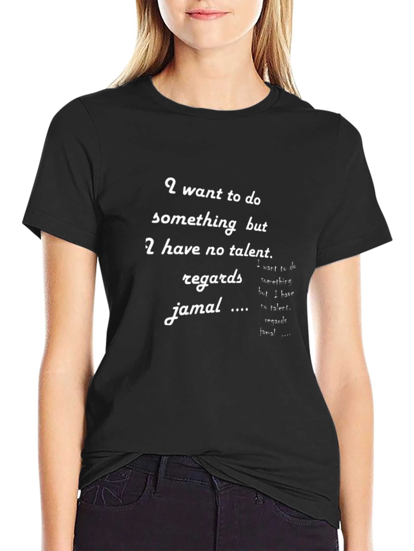 Funny Statement T-Shirt - I Want to Do Something